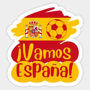 Vamos Espana World Cup Qatar 2022 Sticker